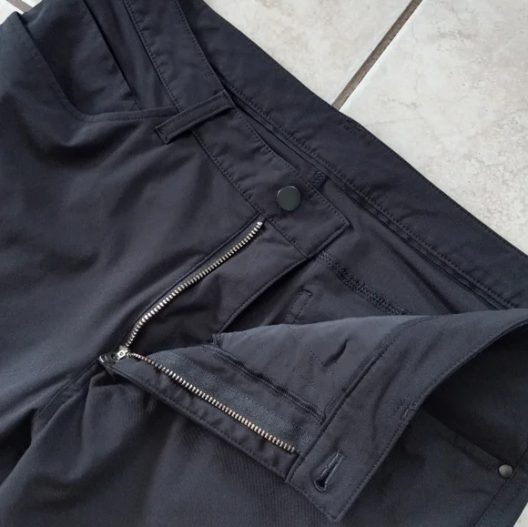 Lululemon ABC Pant Classic Fit Warpstreme Black 32×32.5